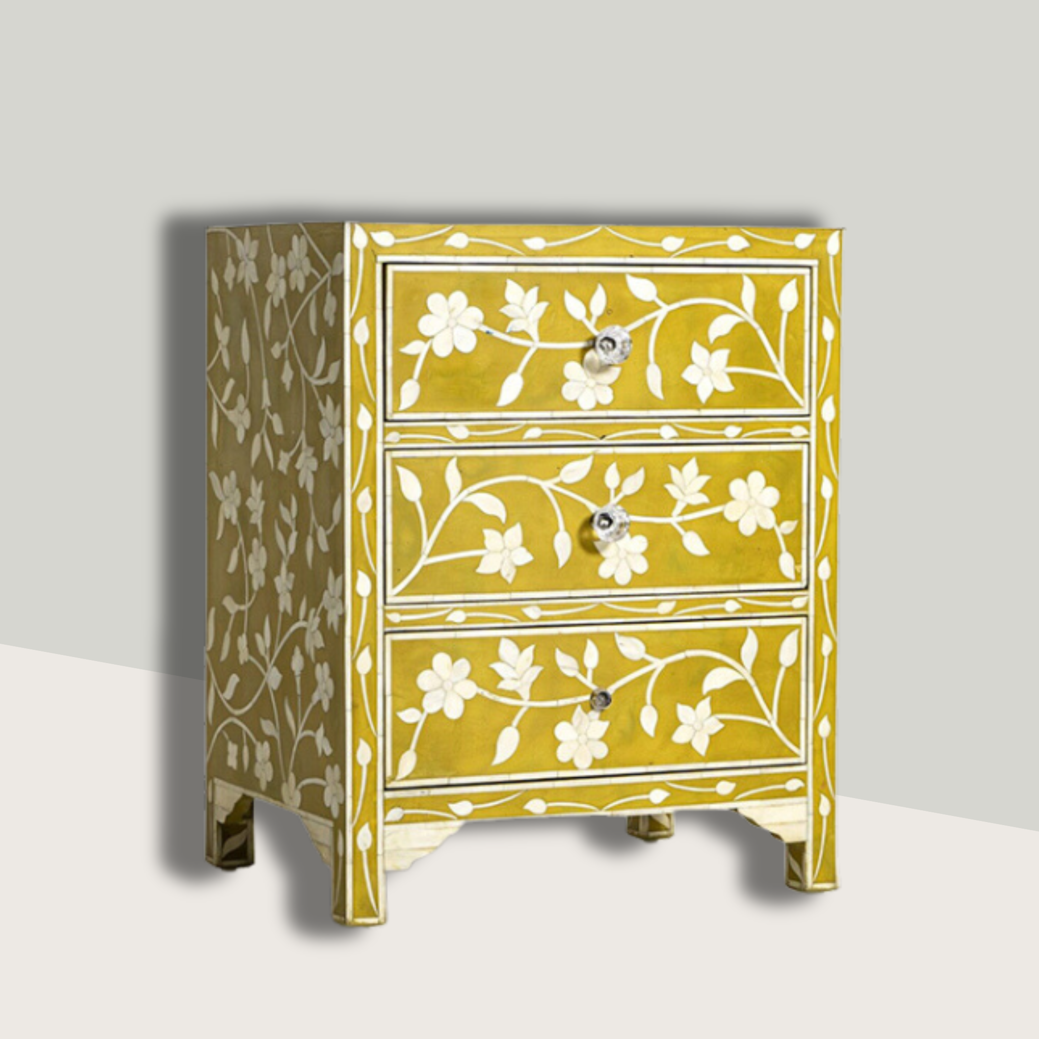 Yellow Dwelling Bedside Table
