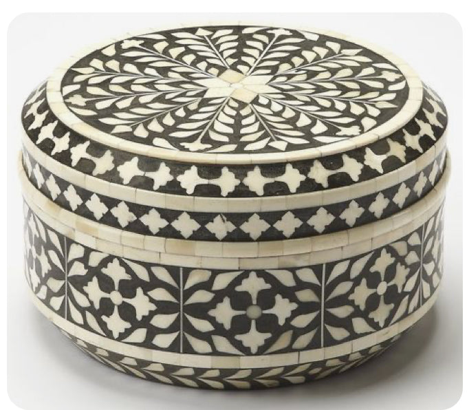 Gaia Storage Box ( Flat Round)