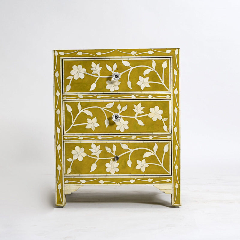 Yellow Dwelling Bedside Table