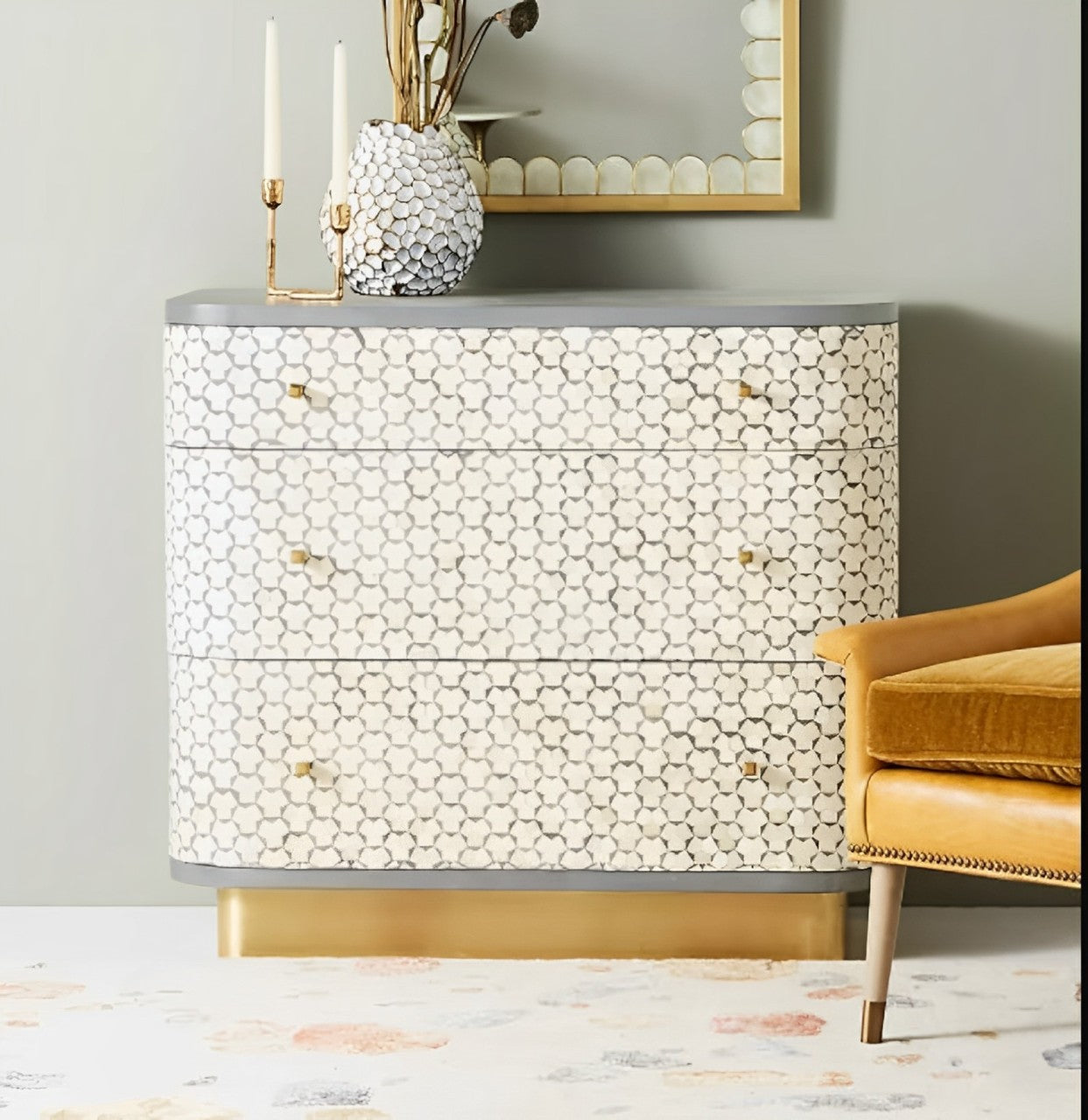 Moha Inlay Chest