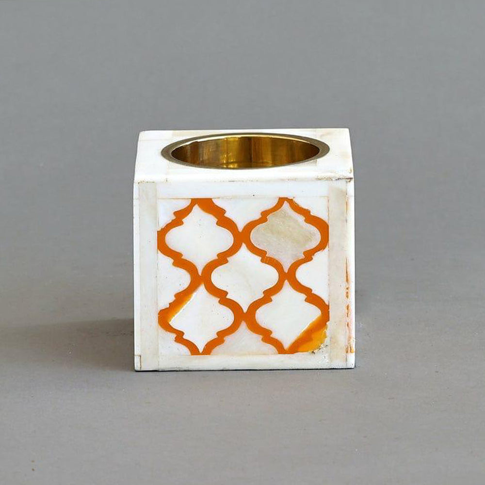 Minar Tea Light  Candle Holder (Square )