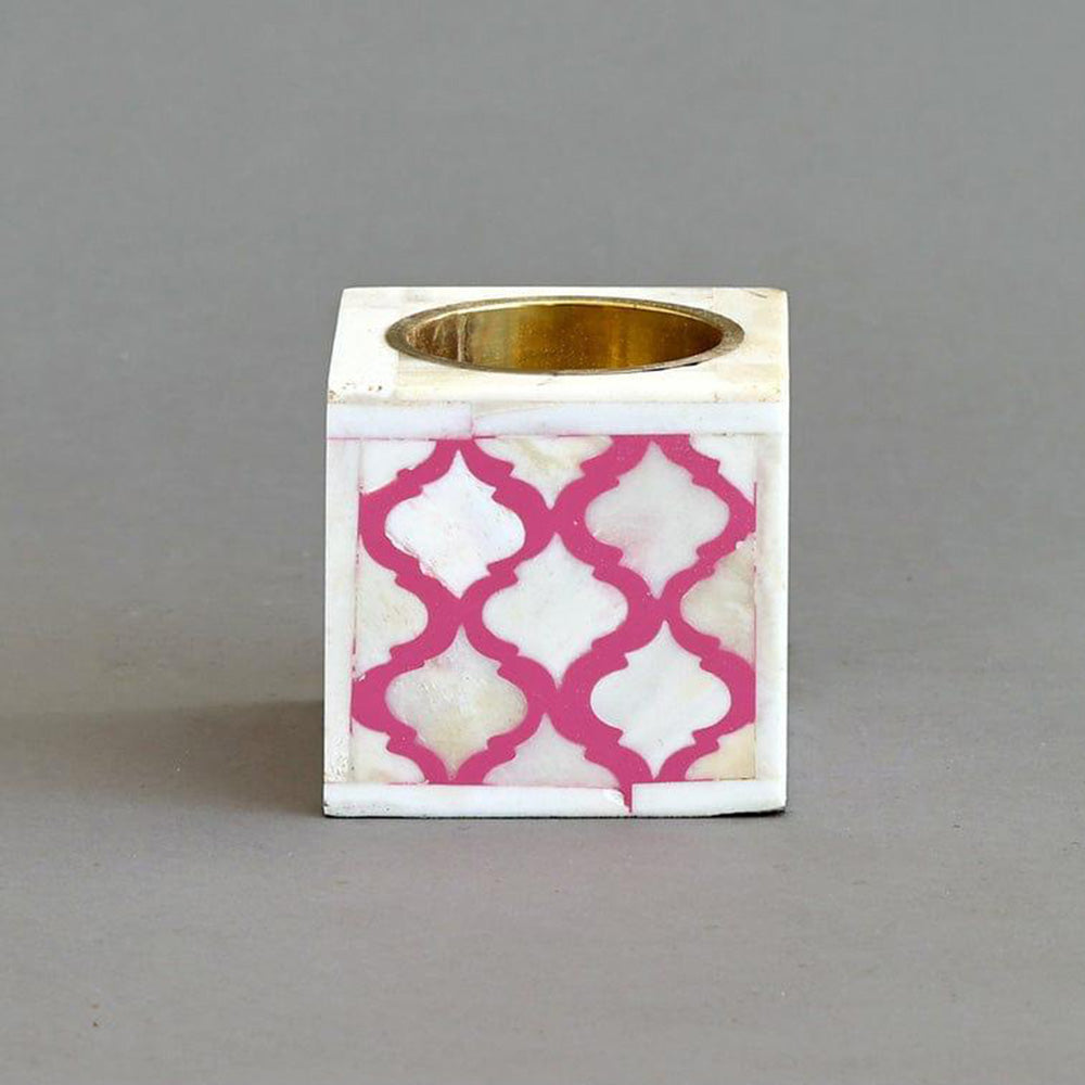 Minar Tea Light  Candle Holder (Square )