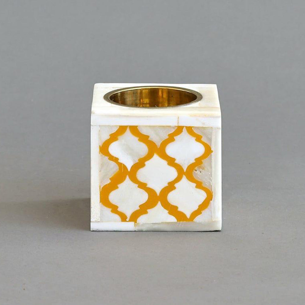 Minar Tea Light  Candle Holder (Square )